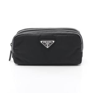 Prada Black Nylon Triangle Bag Pouch